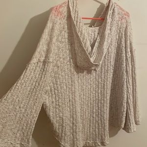 Free people sweater hoodie
